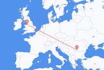 Flights from Craiova, Romania to Liverpool, the United Kingdom