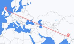 Flights from Homalin to Edinburgh