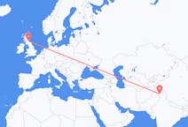 Flights from Srinagar to Edinburgh
