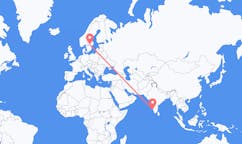Flights from Kannur, India to Örebro, Sweden