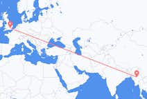 Flights from Mandalay to London