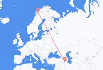 Flights from Tabriz to Narvik