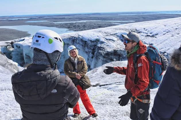 Tour di esplorazione del ghiaccio dalla laguna glaciale