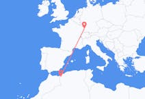 Flyg från Tlemcen, Algeriet till Strasbourg, Frankrike