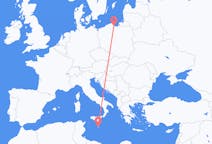 Flights from Valletta to Gdańsk