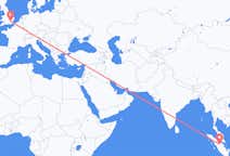 Flyrejser fra Pekanbaru til London