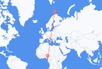 Flyrejser fra Malabo, Ækvatorialguinea til Hammerfest, Norge