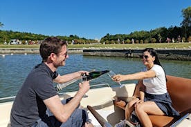 NYTT Versailles Golf Cart guidet tur + romantisk liten båtflukt med champagne