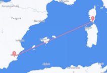 Flights from Figari to Murcia