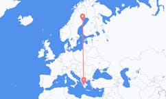 Flyrejser fra Skelleftea, Sverige til Patras, Grækenland