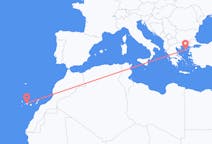 Vols depuis la ville de Lemnos vers la ville de Ténérife