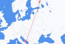 Flights from Savonlinna, Finland to Bari, Italy