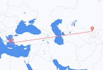 Flyreiser fra Tsjimkent, Kasakhstan til Mykonos, Hellas