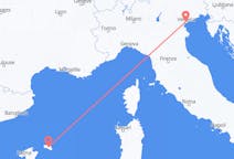 Flyreiser fra Mahon, Spania til Venezia, Italia