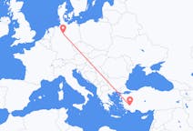 Flights from Denizli, Turkey to Hanover, Germany