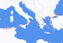 Loty z Konstantyna, Algieria do Stambuł, Turcja