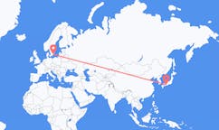 Flights from Tokushima, Japan to Ronneby, Sweden