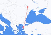 Lennot Mytilenestä Chișinăuhun