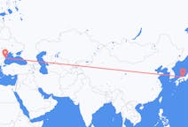 Flights from Tottori, Japan to Constanța, Romania