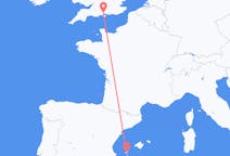 Flights from Southampton, England to Ibiza, Spain