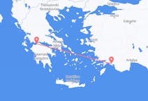 Flights from Patras, Greece to Dalaman, Turkey