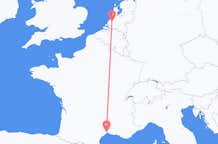 Flyrejser fra Montpellier til Rotterdam