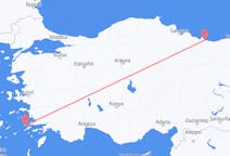 Flights from Kalymnos, Greece to Giresun, Turkey