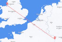 Flyrejser fra Strasbourg, Frankrig til Liverpool, England