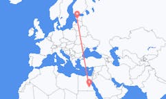 Flights from Aswan, Egypt to Parnu, Estonia