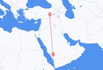 Flights from Abha, Saudi Arabia to Mardin, Turkey