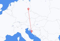 Loty z Zadar, Chorwacja do Drezno, Niemcy