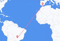 Flyreiser fra Três Lagoas, Brasil til Malaga, Spania