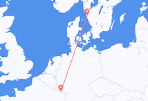 Flyg från Göteborg, Sverige till Saarbrücken, Tyskland
