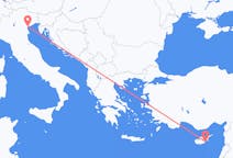 Flights from Larnaca in Cyprus to Venice in Italy