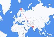 Flights from Mumbai, India to Pajala, Sweden
