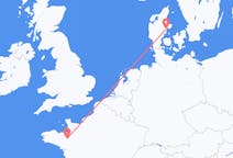 Loty z miasta Aarhus do miasta Rennes