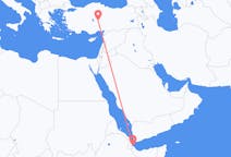 Flyg från Balbala, Djibouti till Nevsehir, Turkiet