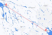 Vluchten van Östersund, Zweden naar Sundsvall, Zweden
