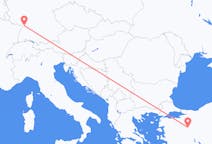 Flights from Kütahya, Turkey to Karlsruhe, Germany