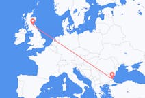 Flights from Edinburgh, Scotland to Burgas, Bulgaria