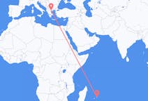 Flyreiser fra Mauritius, Mauritius til Thessaloniki, Hellas