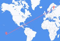 Flights from Rangiroa, French Polynesia to Joensuu, Finland