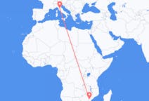 Flyreiser fra Chimoio, Mosambik til Firenze, Italia