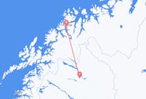 Vols de Kiruna, Suède vers Tromso, Norvège