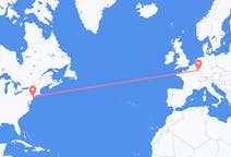 Flights from New York to Luxembourg