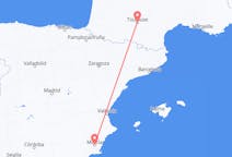 出发地 法国出发地 圖盧茲目的地 西班牙穆尔西亚的航班