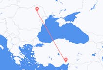 Flights from Adana, Turkey to Iași, Romania