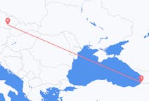 Flyg från Batumi, Georgien till Brno, Tjeckien