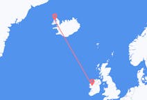 Flights from Knock, County Mayo, Ireland to Ísafjörður, Iceland