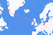 Flyreiser fra Dresden, Tyskland til Nuuk, Grønland